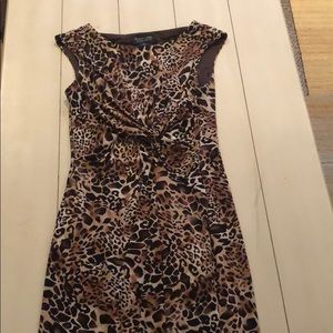 Cheetah print dress